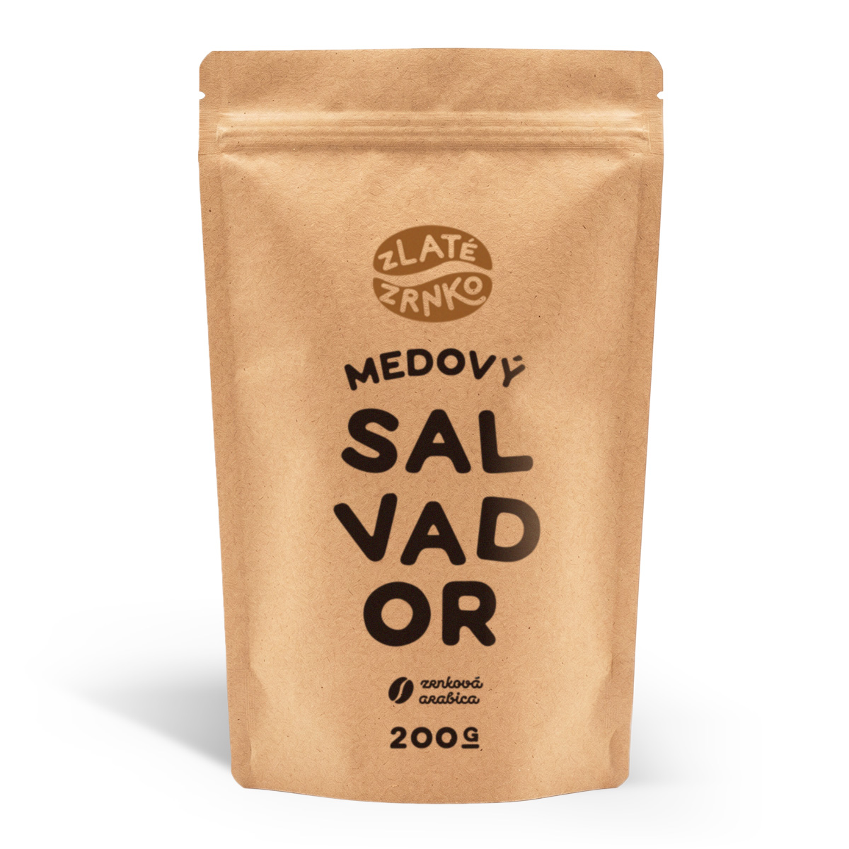 Káva Zlaté Zrnko - Salvador - "MEDOVÝ" 200 g