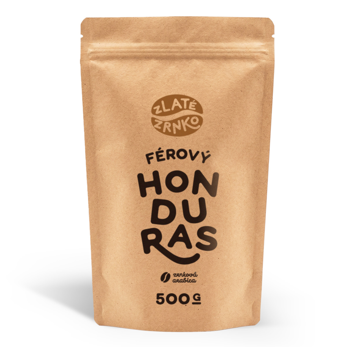 Káva Zlaté Zrnko - Honduras - "LAHODNĚ HOŘKÝ" 500 g