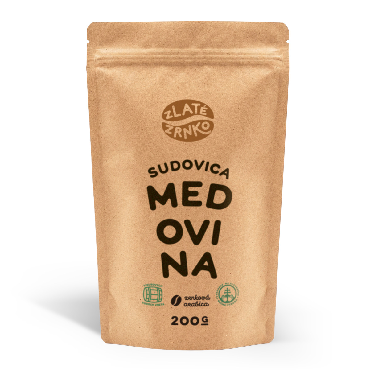 Káva Zlaté Zrnko - Sudovice - "Z medoviny" 200 g