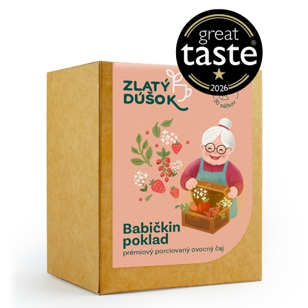 Porcovaný čaj Zlatý Doušek – Babiččin poklad 80g